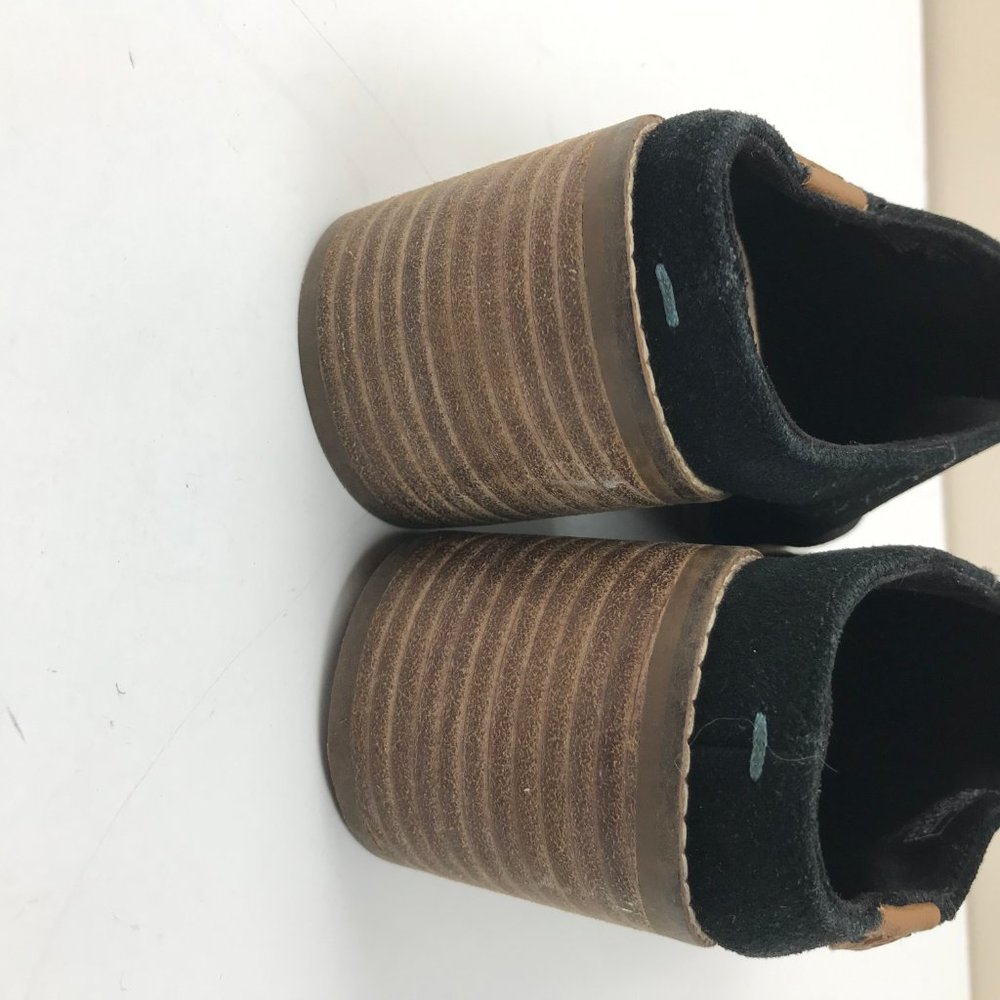 Tom's Black Suede Leila Mule Size 8.5 - Picture 4 of 7